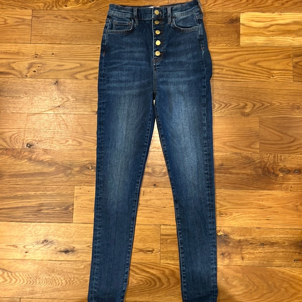 High wasted skinny Jean - size 27- sustainable denim